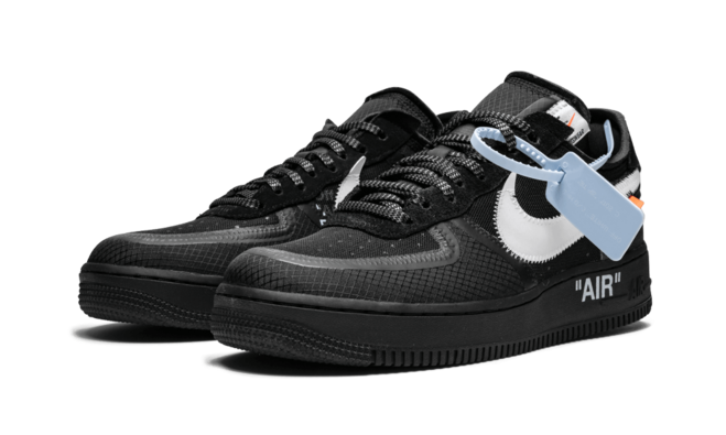 Off-White x Nike Air Force 1 Low - Black Outlet - Shoes for Men!