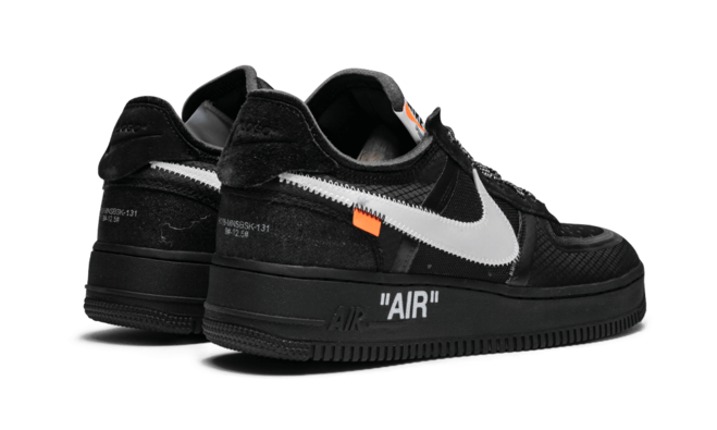 Available Now - Women's Off-White x Nike Air Force 1 Low - Black at Outlet