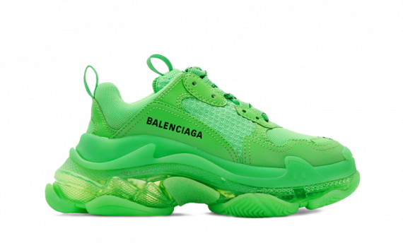 balenciaga trainers womens green