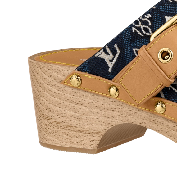 Shop the Women's New Louis Vuitton Since 1854 Cottage Clog Mule Outlet