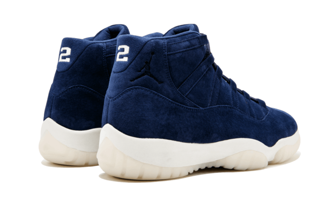 Discover the Ultimate Elevated Style with Air Jordan 11 Derek Jeter NAVY/SUEDE for Men.
