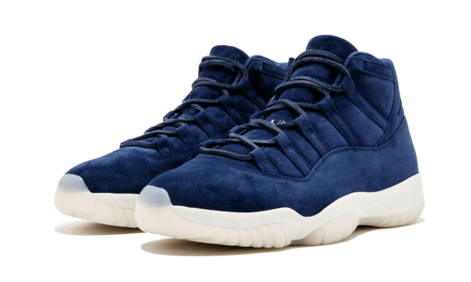 Buy Air Jordan 11 Derek Jeter NAVY/SUEDE: Classy Shoes for Stylish Men.