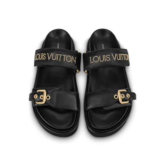 Women Buy Louis Vuitton Paseo Flat Comfort Mule Original