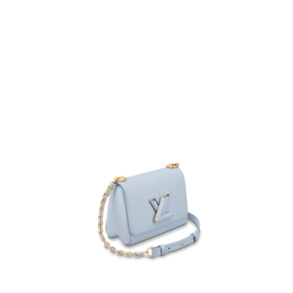 Original Louis Vuitton Twist PM Bleu Celeste Blue for Women