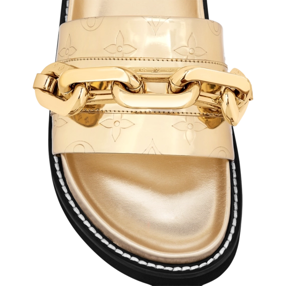 Shop Louis Vuitton Women's Sunset Flat Comfort Mule