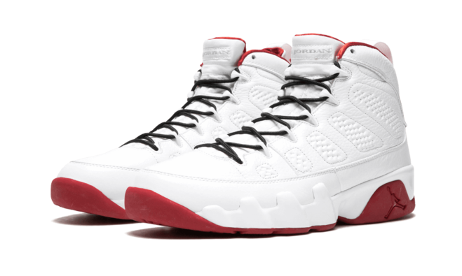 Shopping for Women's Air Jordan 9 Retro HISTORY OF FLIGHT WHITE/RED