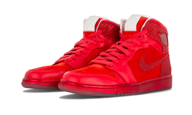 Shop Now: Men's UNI RED/WHITE Air Jordan 1 Retro High Legends of Summer Online