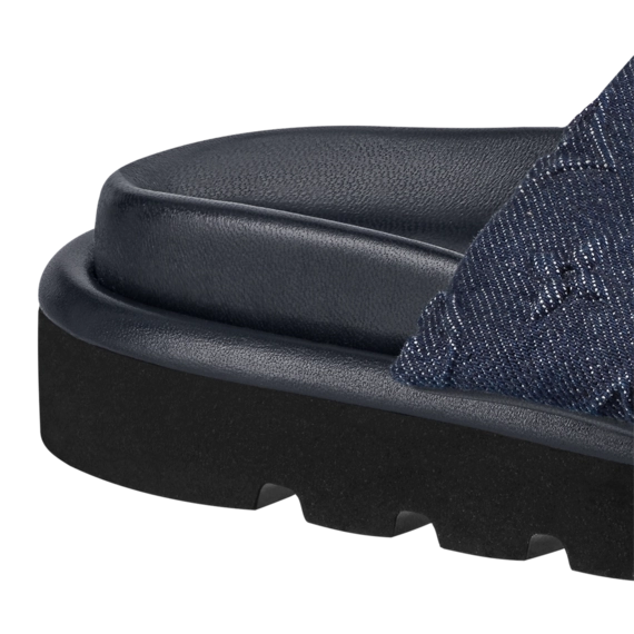 Make a Splash this Year with the New Louis Vuitton Pool Pillow Flat Comfort Mule Collection for Women.