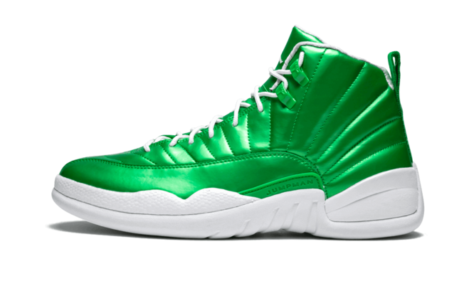 Men's Air Jordan 12 - Buy Metallic Green/Varsity White On Sale