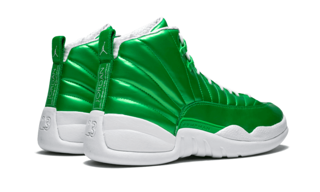 Shop Now - Reversible Air Jordan 12 Green/White Footwear for Men