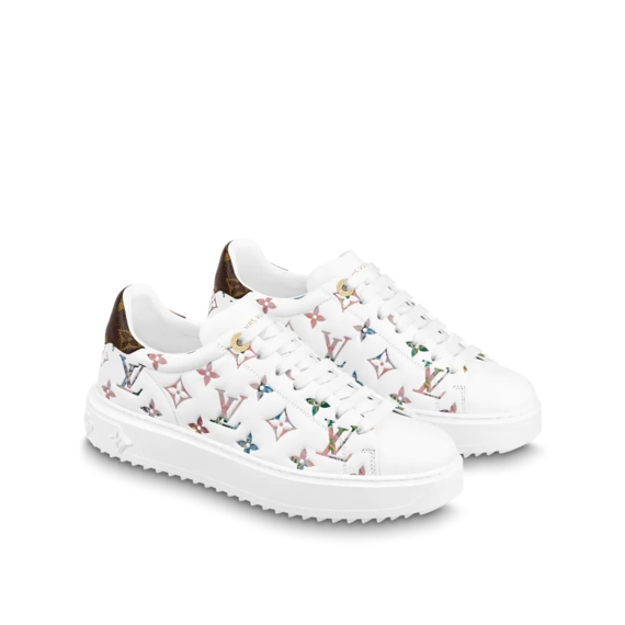 Invest in Women's Louis Vuitton Time Out Sneaker from the Outlet