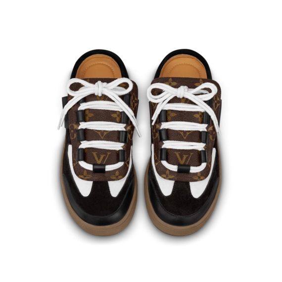 Get the latest Lous Open Back Sneaker from Louis Vuitton for women.