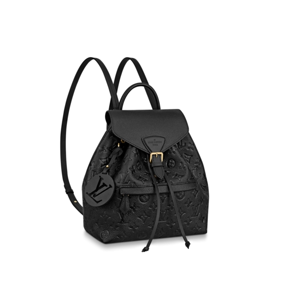 Buy Louis Vuitton Montsouris Backpack Black for Women - Original Outlet