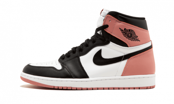 air jordan 1 retro high og white pink black