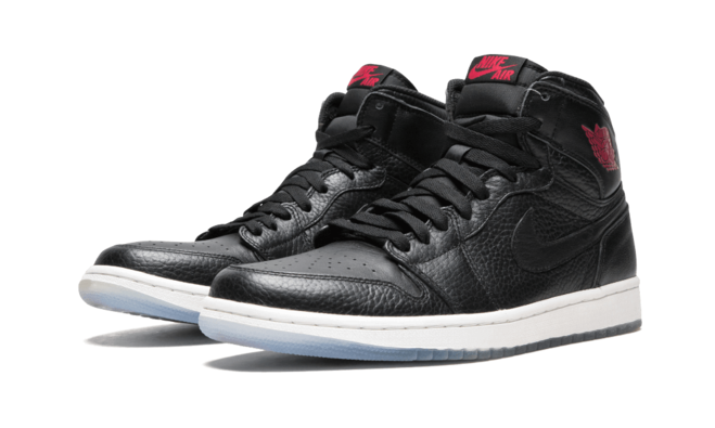 Sale on Women's Air Jordan 1 Retro High OG TED x Portland - Perfect BLACK/RED/WHITE Sneakers