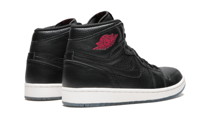 Stylish Women's Air Jordan 1 Retro High OG TED x Portland Perfect BLACK/RED/WHITE Sneakers