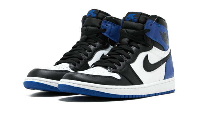 Air Jordan 1 X Fragment - BLACK/SPORT ROYAL-WHITE