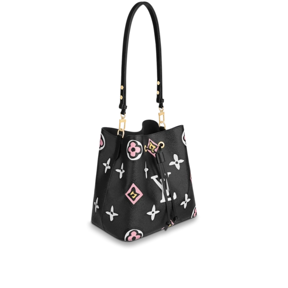 Women's Louis Vuitton NeoNoe MM Black on Sale