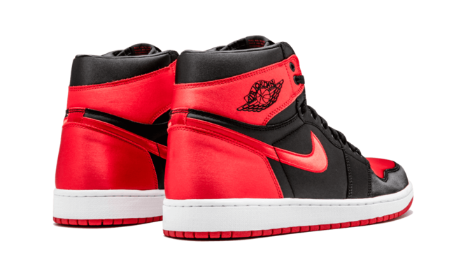 Women's Shoes - Buy New Air Jordan 1 Retro High OG SE Satin White/Red/Black