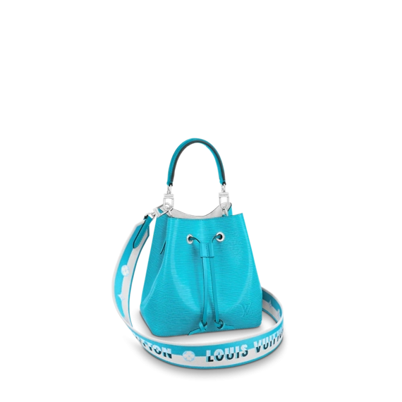 Sale - Louis Vuitton Neonoe BB Turquoise Blue - Women's Designer Fashion