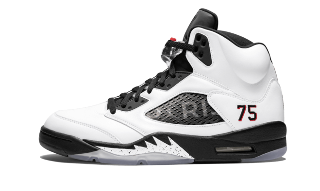 Women's Air Jordan 5 Retro Paris Saint-Germain (PSG) Friends x Family White Buy/Sale