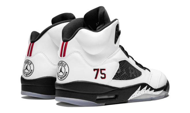 Latest Women's Air Jordan 5 Retro PSG Friends x Family White on Sale