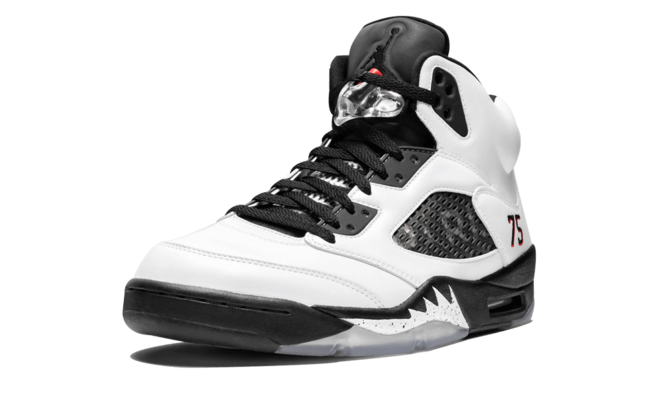 Boost Your Look with the Latest Air Jordan 5 Retro PSG Friends x Family White Shoes for Men