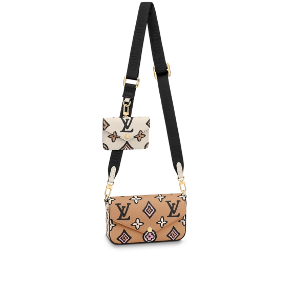 Buy a Louis Vuitton Felicie Strap & Go, the Original Strap for Women.