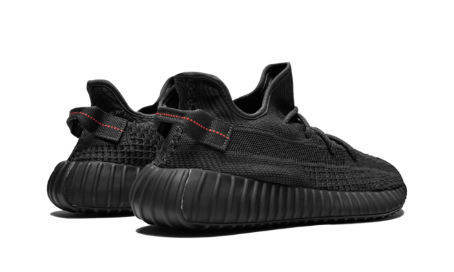 Unique men's sneaker - Yeezy Boost 350 V2 Static Black Reflective.