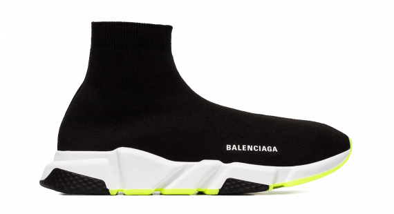 all black balenciaga speed runners