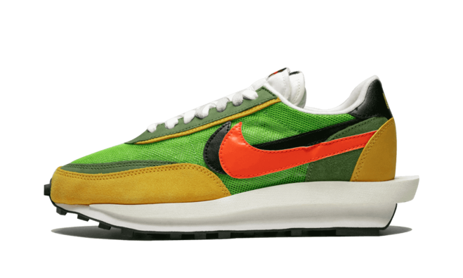 Sacai x Nike Men's LDWaffle Trainer Green Gusto/Varsity Maize - Outlet