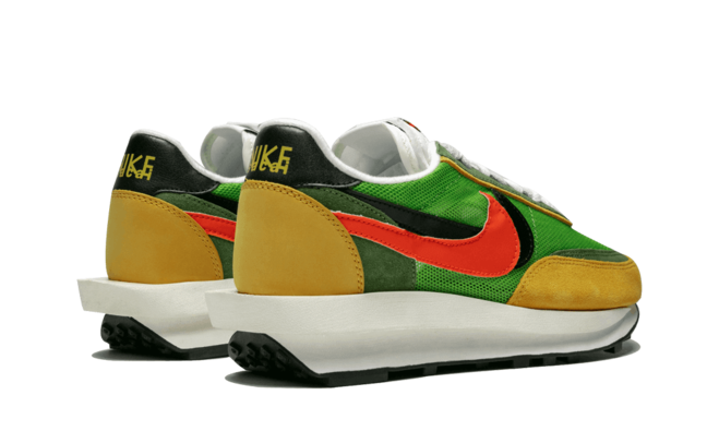 Unique Combination Sneakers for Women - Sacai x Nike LDWaffle - Outlet