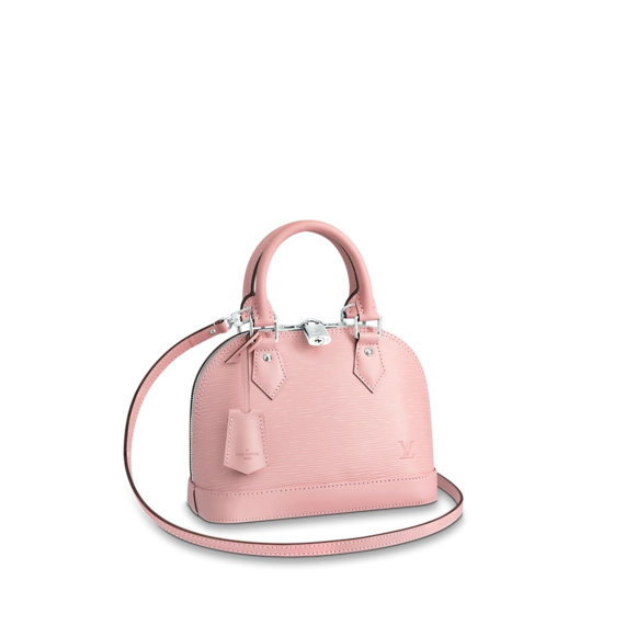 Original Louis Vuitton Alma BB Rose Ballerine Pink for Women