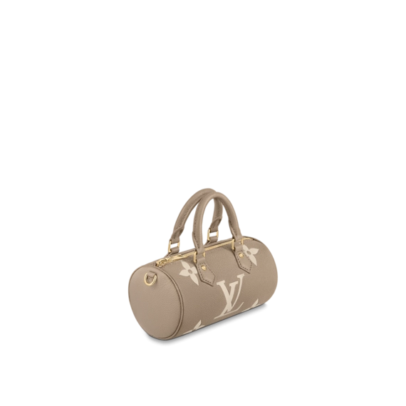 Get a Great Deal on New Women's Louis Vuitton Papillon BB Tourterelle / Creme Beige Outlet Sale