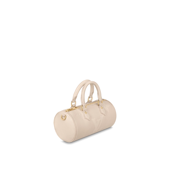 Shop Women's Louis Vuitton Papillon BB Creme Beige - On Sale Now!
