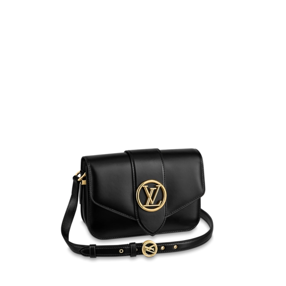 Buy Women's New Louis Vuitton Pont 9 Black at the Outlet