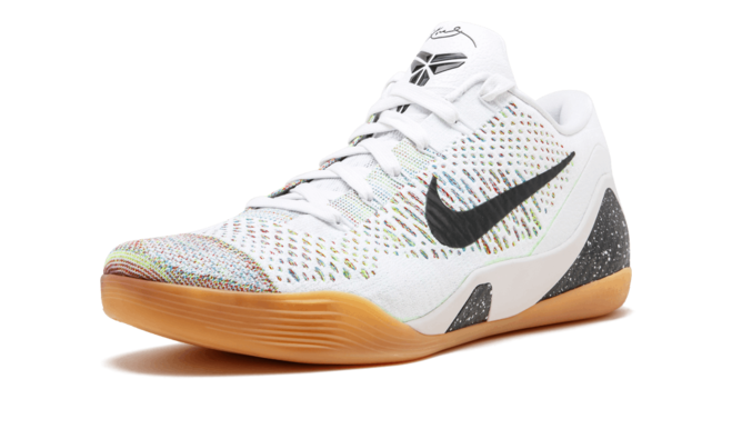 Fresh Look Nike Kobe 9 Premium HTM Women's Shoe - White/Black-Multi-Color