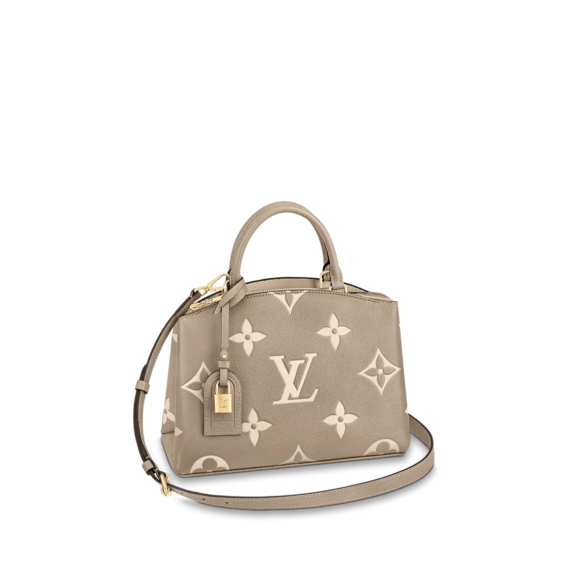 Louis Vuitton Petit Palais Tourterelle/Creme Outlet Sale for Women