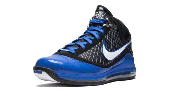 Outlet Buy - Men's Nike Lebron 7 University Kentucky Promo Blue/Black/White