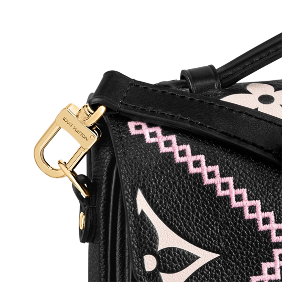 Louis Vuitton Pochette Metis - Black/Pink/Beige - For Women