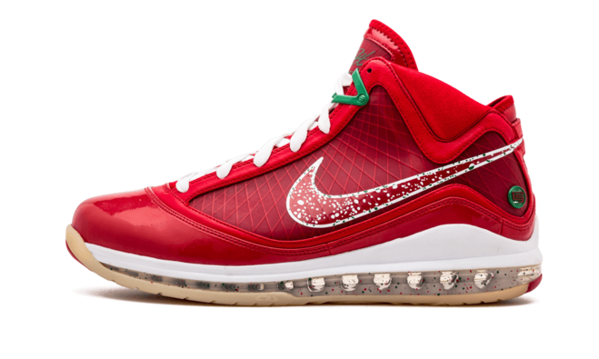 Nike Air Max Lebron 7 XMAS Sample CANDY RED/ GREEN