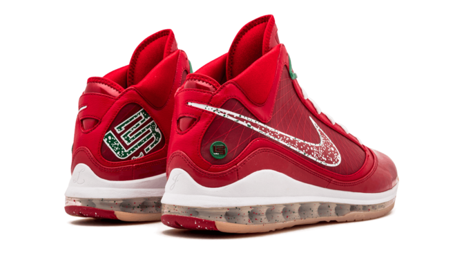 Shop for Men's Shoes - Nike Air Max Lebron 7 XMAS CANDY RED/GREEN Original