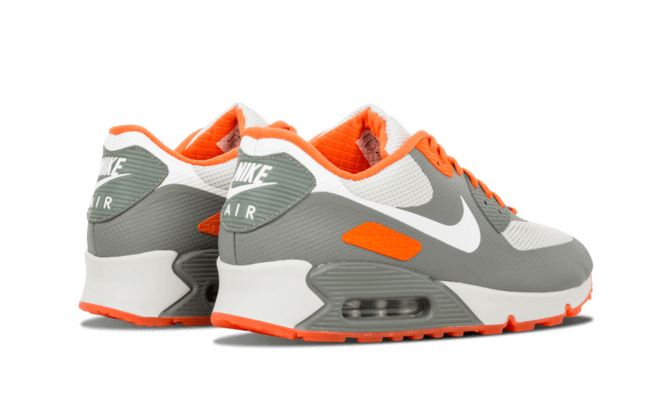 Buy Men's Nike Air Max 90 Hyperfuse ID Staple GREY/ORANGE Running Shoes Now.