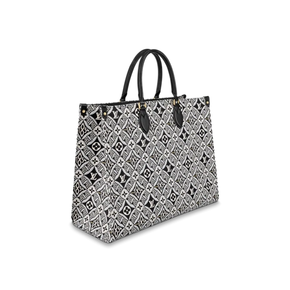 Look your best with the new and chic Louis Vuitton Since 1854 OnTheGo GM bag!