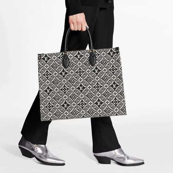 Smart and stylish women can now purchase the original Louis Vuitton Since 1854 OnTheGo GM bag!