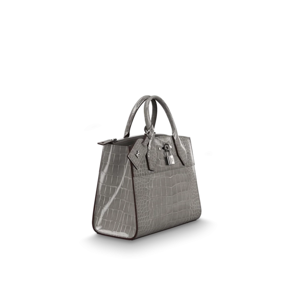 Get the latest sale on the Louis Vuitton City Steamer PM designed for women.