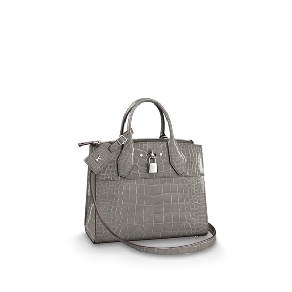 Buy the new Louis Vuitton City Steamer PM exclusively for women.
