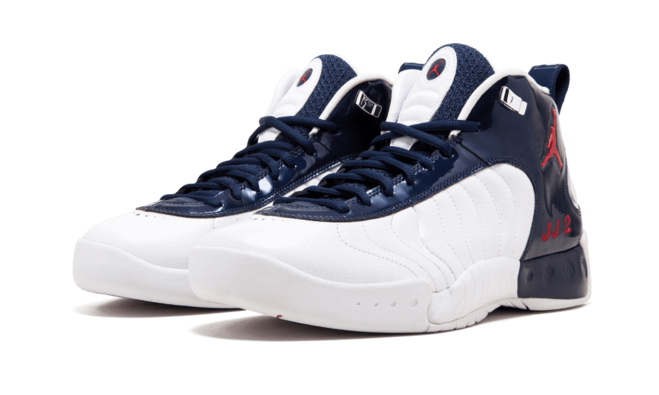 Original Women's Jordan Jumpman Team Pro PE White/Varsity Red-Midnight Navy Shoes