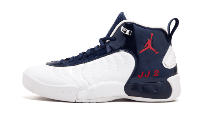 Men's Original Jordan Jumpman Team Pro PE White/Varsity Red-Midnight Navy Sneakers On Sale