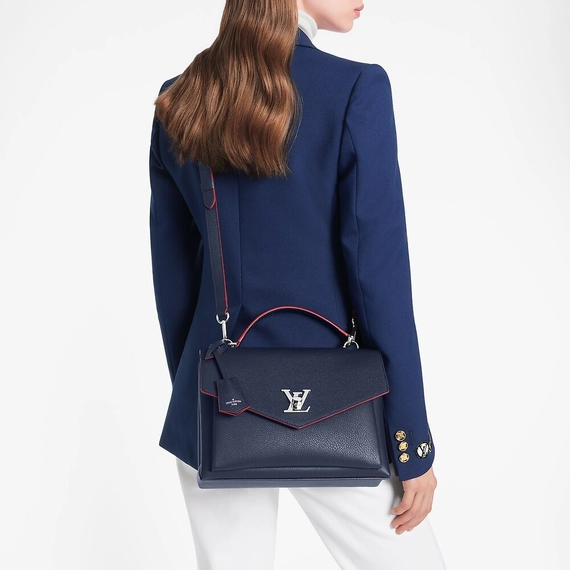 Sale - Women's Authentic Louis Vuitton Mylockme Satchel